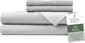 Full Bed Sheet Set 4 Piece - Silky Bamboo Viscose Cooling Sheets