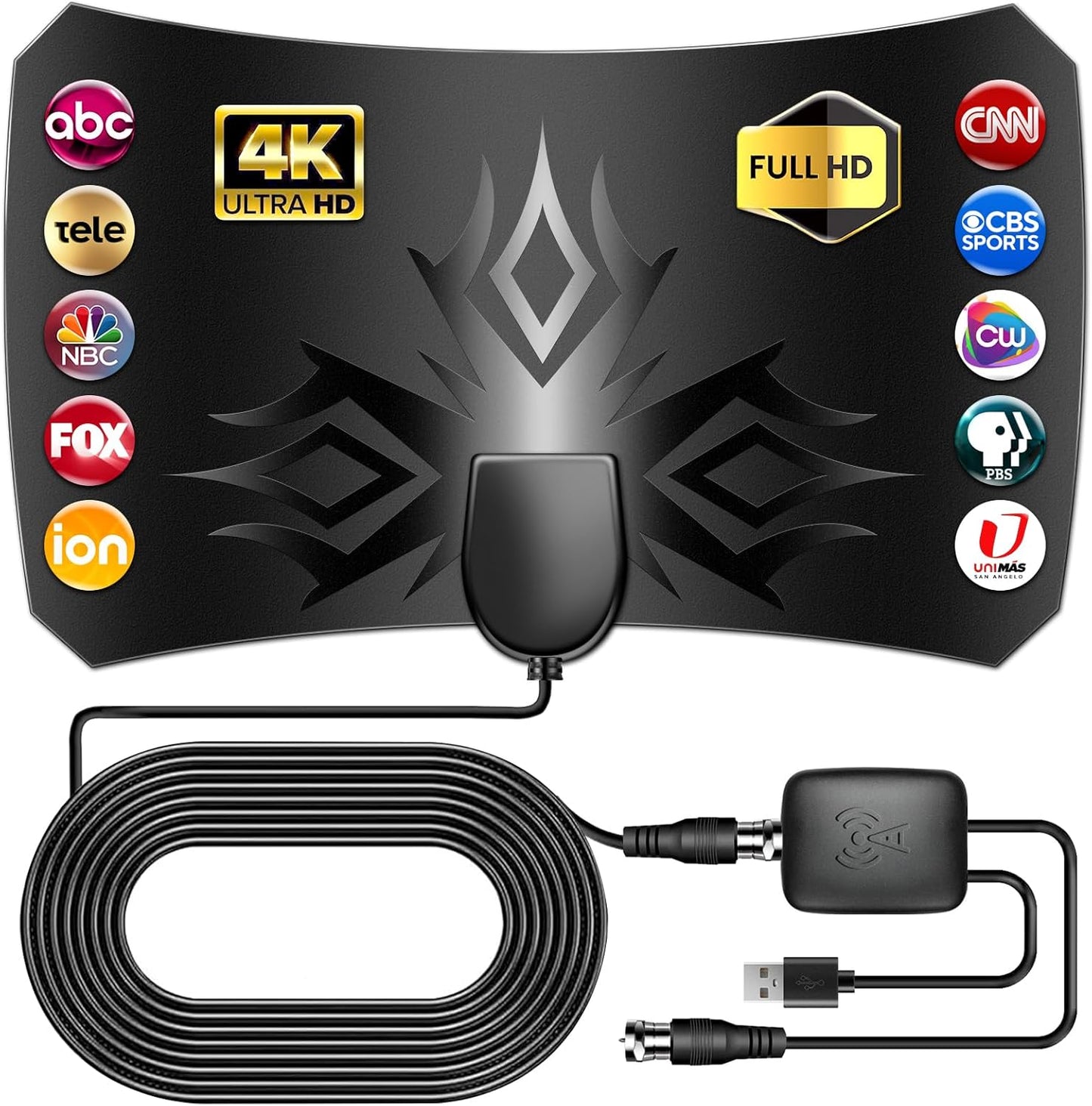 LORENZETTI Indoor HDTV Antenna - 4K HD Channels