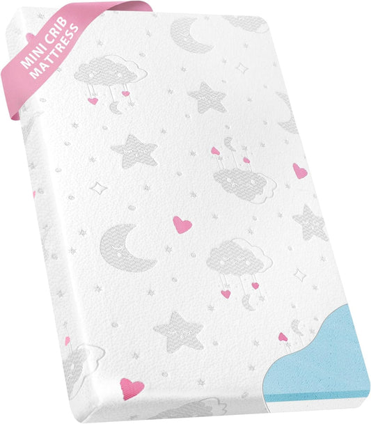 Pack and Play Mattress Pad Voomf Soft Dual-Sided 38ftin