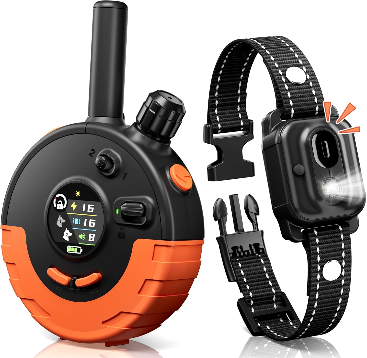Bousnic Shock Collar for Dogs - 4/5 Mile Remote Training Device