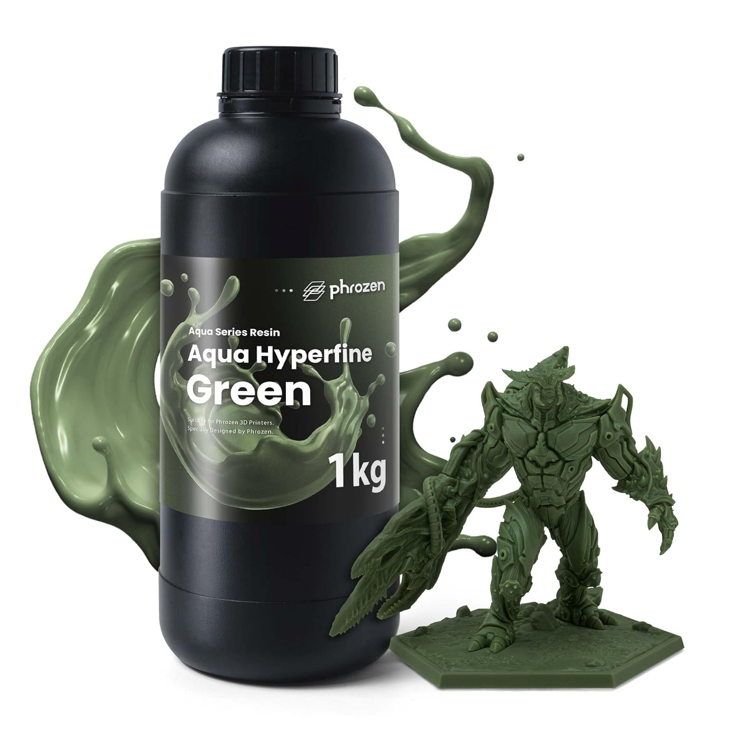 Phrozen Aqua Hyperfine Photopolymer Resin for 3D Printers