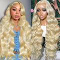 28 Inch 613 13x6 Lace Front Wig Human Hair - Full 200% Density