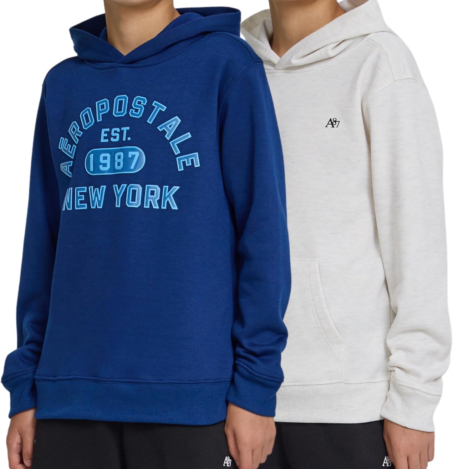 AEROPOSTALE Boys Hoodie 2 Pack for Comfy Everyday Wear