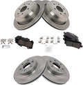 Front and Rear Brake Pad & Rotor Kit for 2015-17 Colorado Canyon