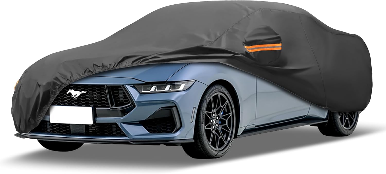 MORNYRAY Car Cover for Ford Mustang - All Weather Protection