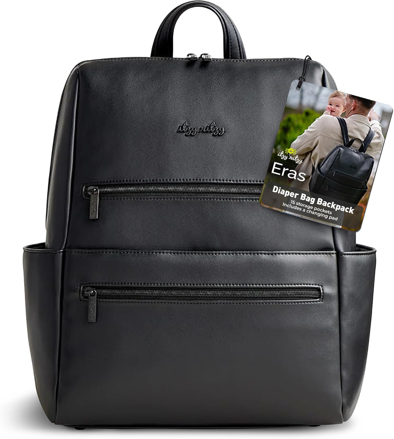 Eras Diaper Bag Backpack for Men with Large Capacity and Style