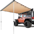 VEVOR 4.6'x6.6' Retractable SUV Awning - UV50+ Protection!