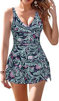 Kate Kasin Women's One Piece Swimsuits with Tummy Control Design