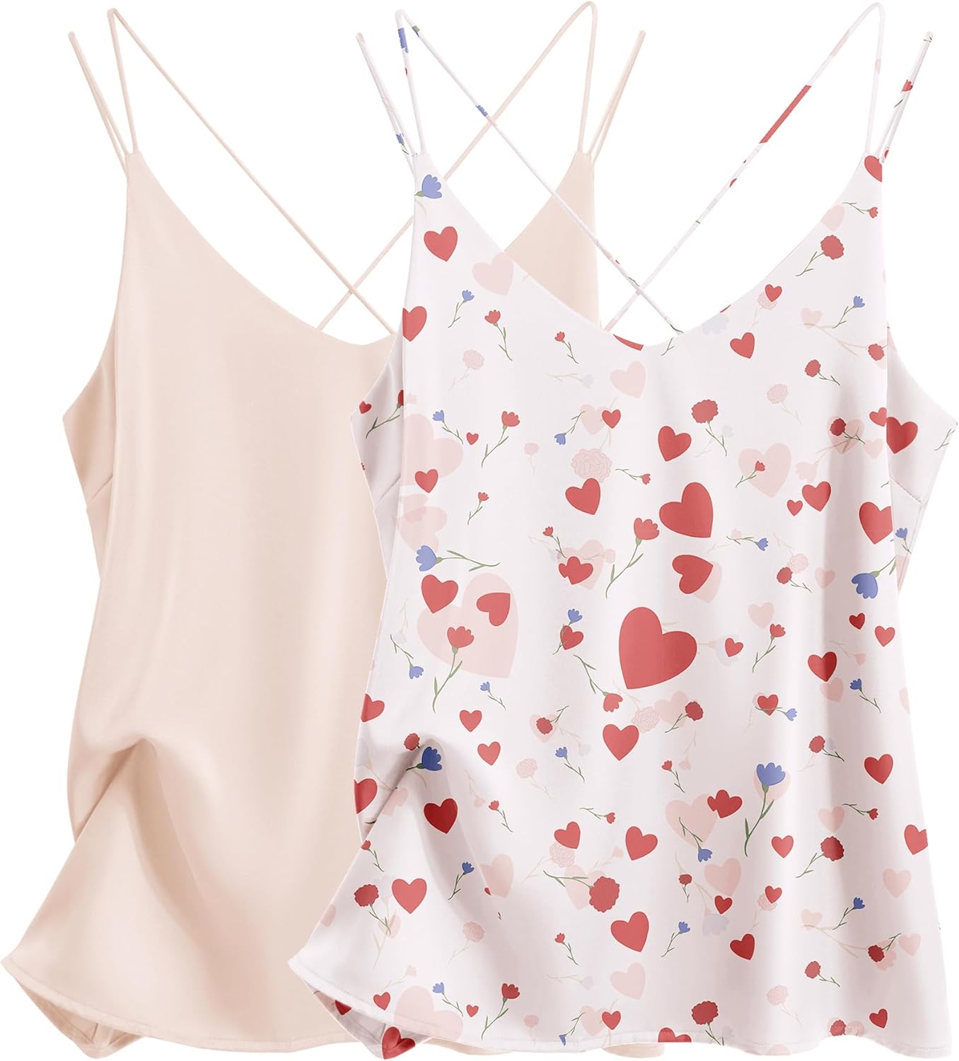 Ekouaer Womens Silk Satin Camisole Tank Tops for Every Occasion