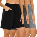 Quenteen Womens Bermuda Shorts Athletic Loose Running Comfy