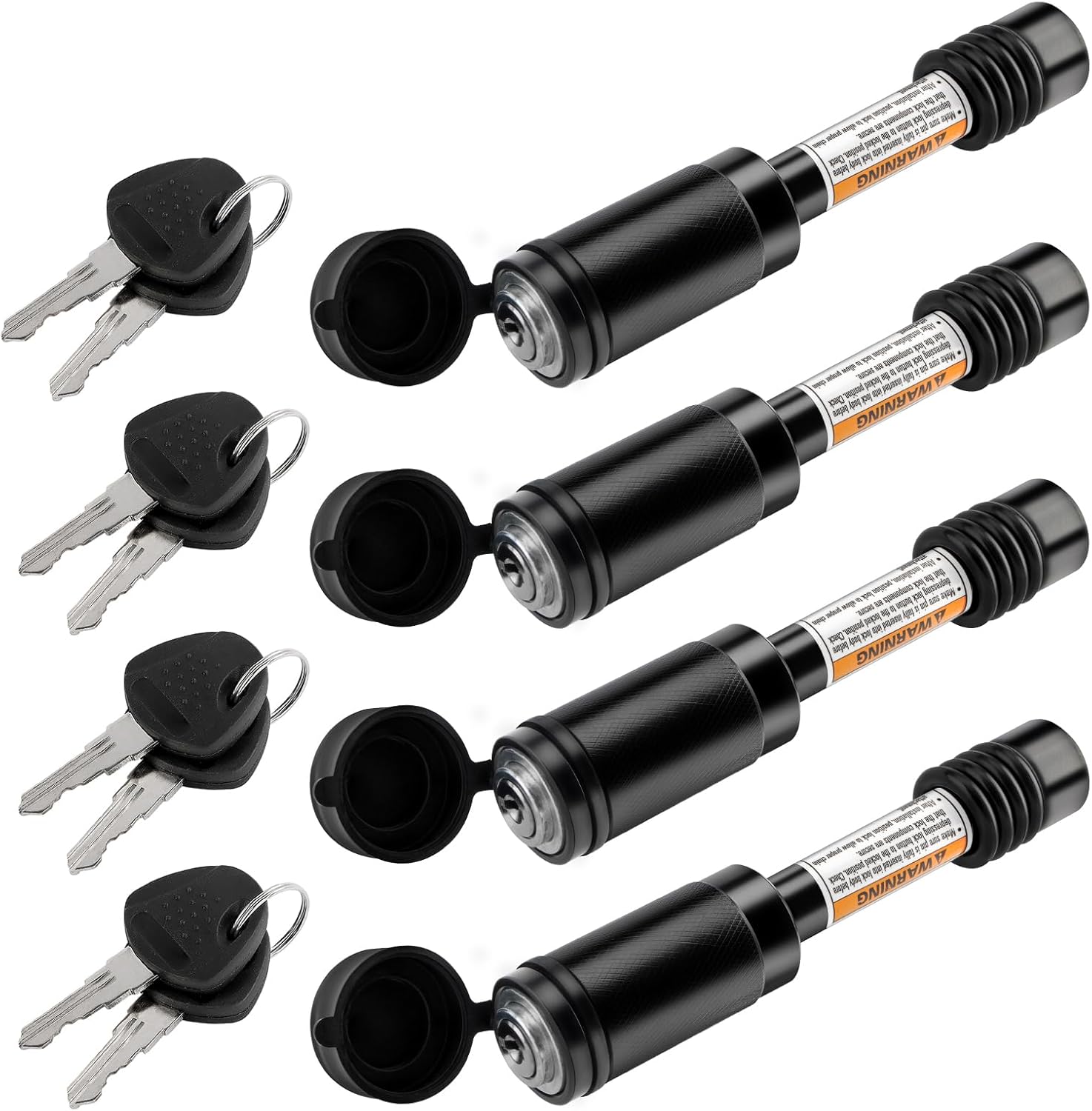 Trailer Hitch Locks with 5/8 Pin for Class III IV Receivers