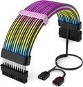 Sirlyr 24 Pin RGB Cable Extension - 360-Degree ARGB Lighting