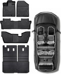 Car Floor Mats for Honda Pilot 2016-2022 8 Seats - All Weather Full