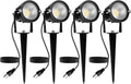 Outdoor Spotlight Warm White 2700K 10W LED - Plug-in 4 Pack