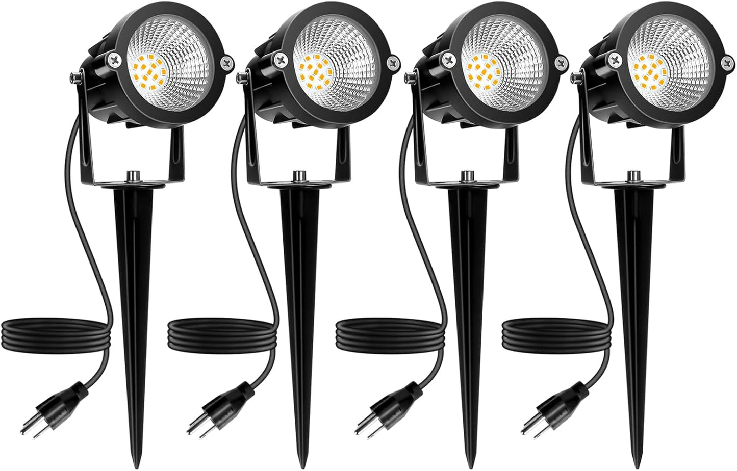 Outdoor Spotlight Warm White 2700K LED Lights for Garden Decor