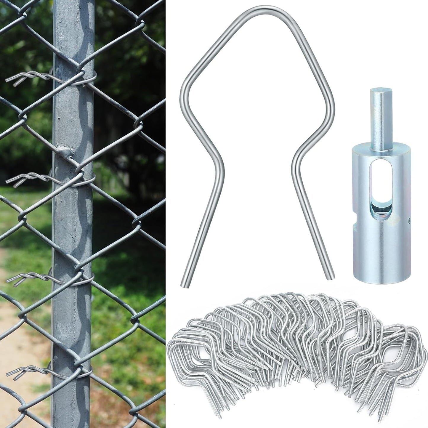 Hicarer T Post Clips Kits for Fast Installation and Durability