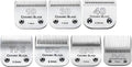 7pcs Dog Grooming Blades Compatible with Andis/Wahl/Oster - Summer