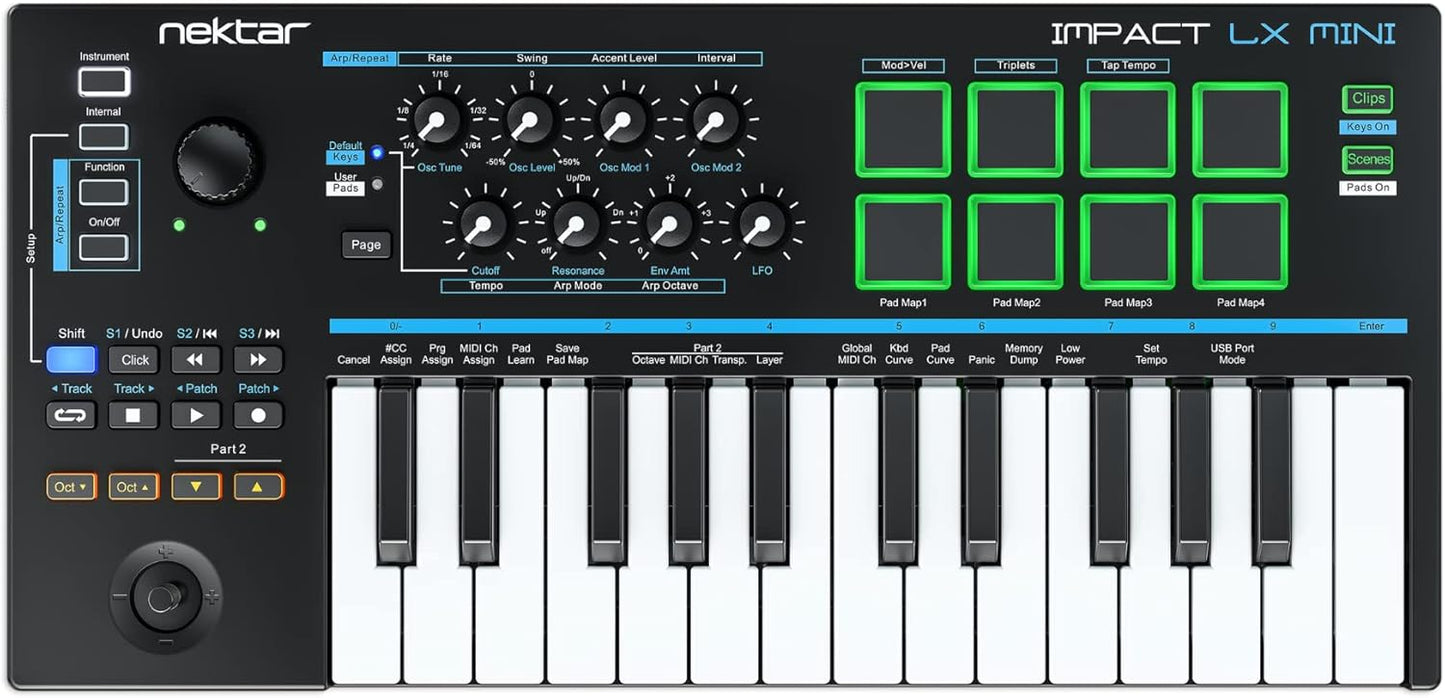 Nektar Impact LX Mini - Enhanced Midi Control