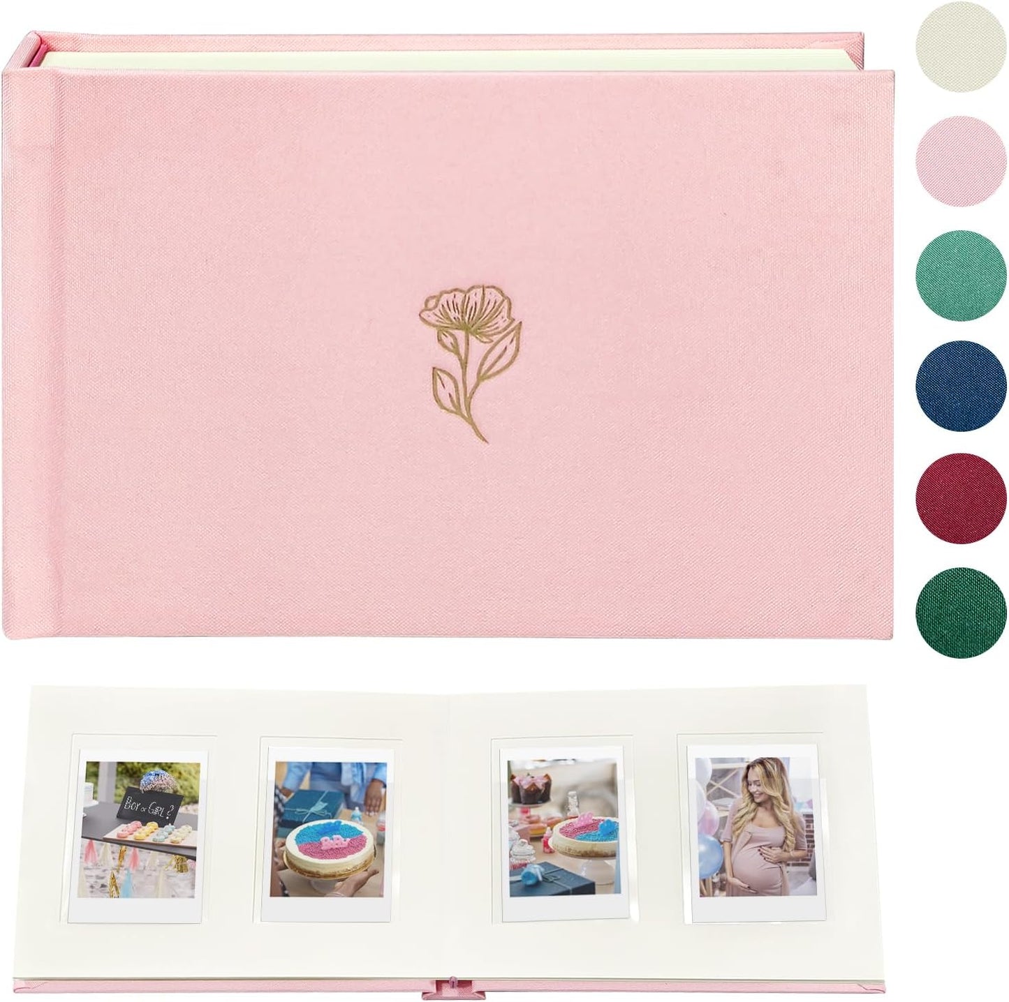 Compact Mini Album: Ample Storage, Wide Writing Space!