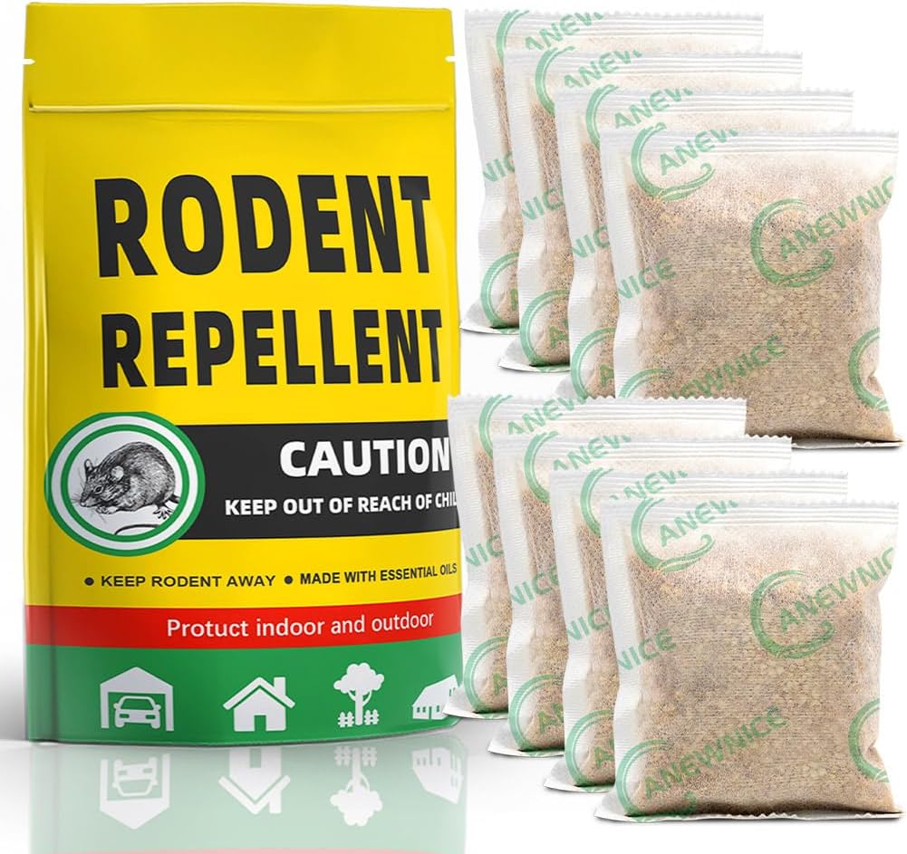 SWIALLS Mouse Repellent: Strong Peppermint Protection