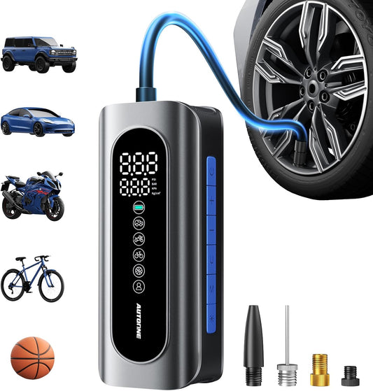 150PSI Smart Cordless Tire Inflator by AUTOONE