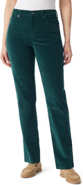 Gloria Vanderbilt Amanda Corduroy Slim High Rise Pant - Comfortable