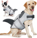 Dog Life Vest for Swimming Shark Jacket XL - High Flotation Rescue
