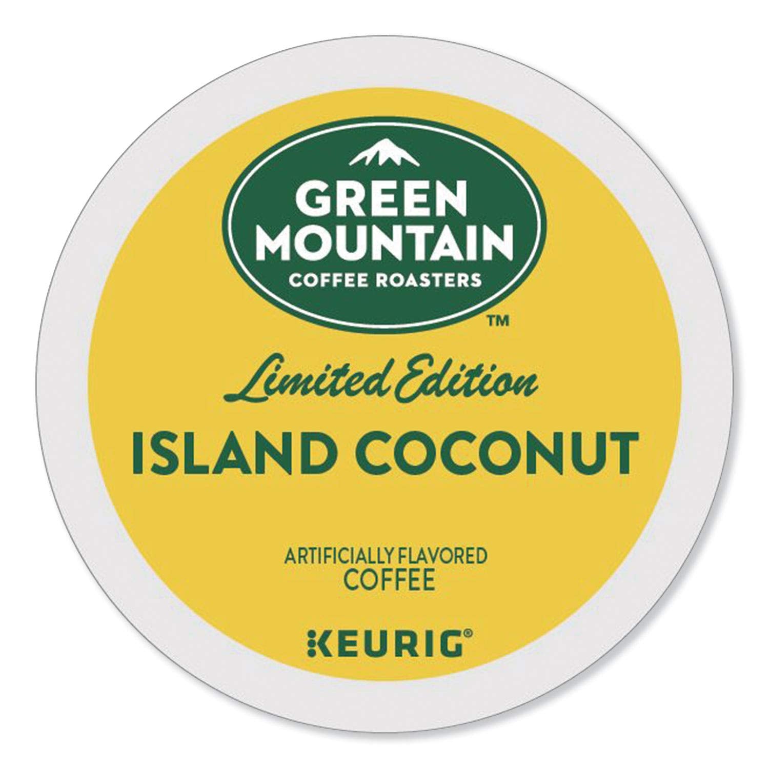 Green Mountain Coconut Coffee 72ct - Exotic Island Flavor