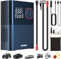 Kohree Tire Inflator Portable Air Compressor - Fast 4X Dual Cylinder