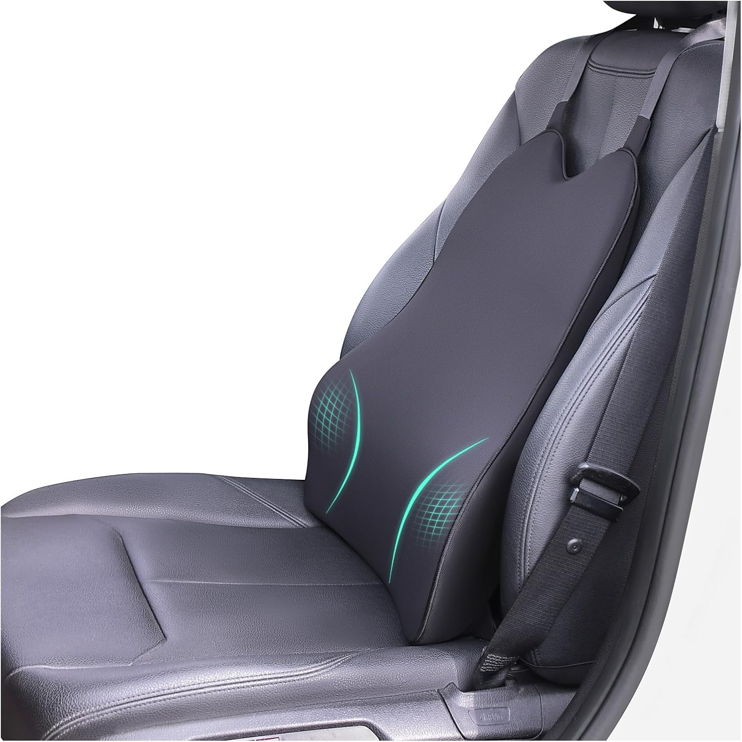 Lumbar Support Pillow for Car - Soft Memory Foam Cushion