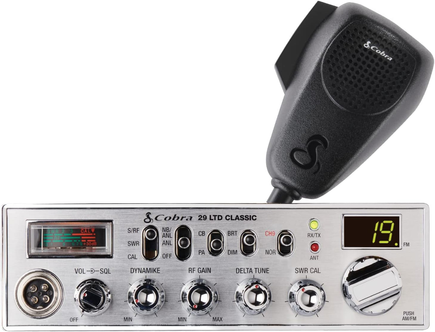 Cobra 29 LTD Classic AM/FM CB Radio - Reliable Emergency Radio