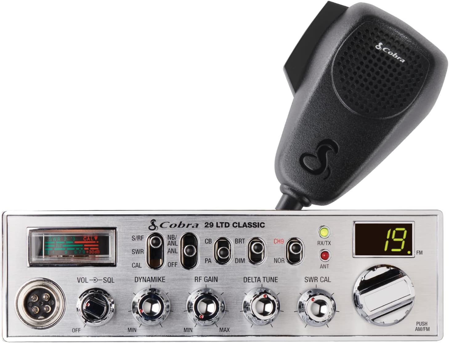 Cobra 29 LTD Classic AM/FM CB Radio - Reliable Emergency Radio