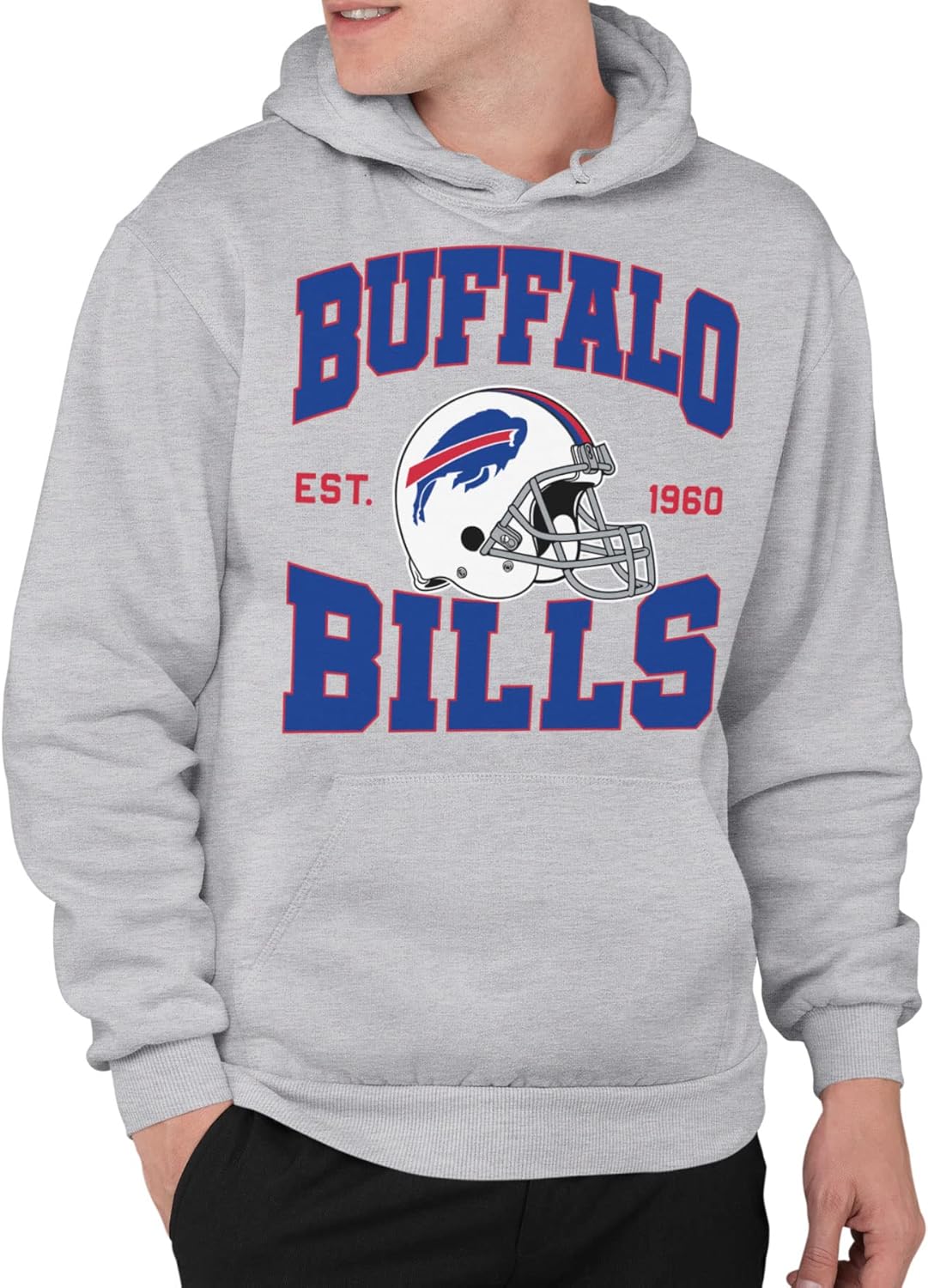 Buffalo Bills Adult Pullover Hoodie - Unisex NFL Apparel