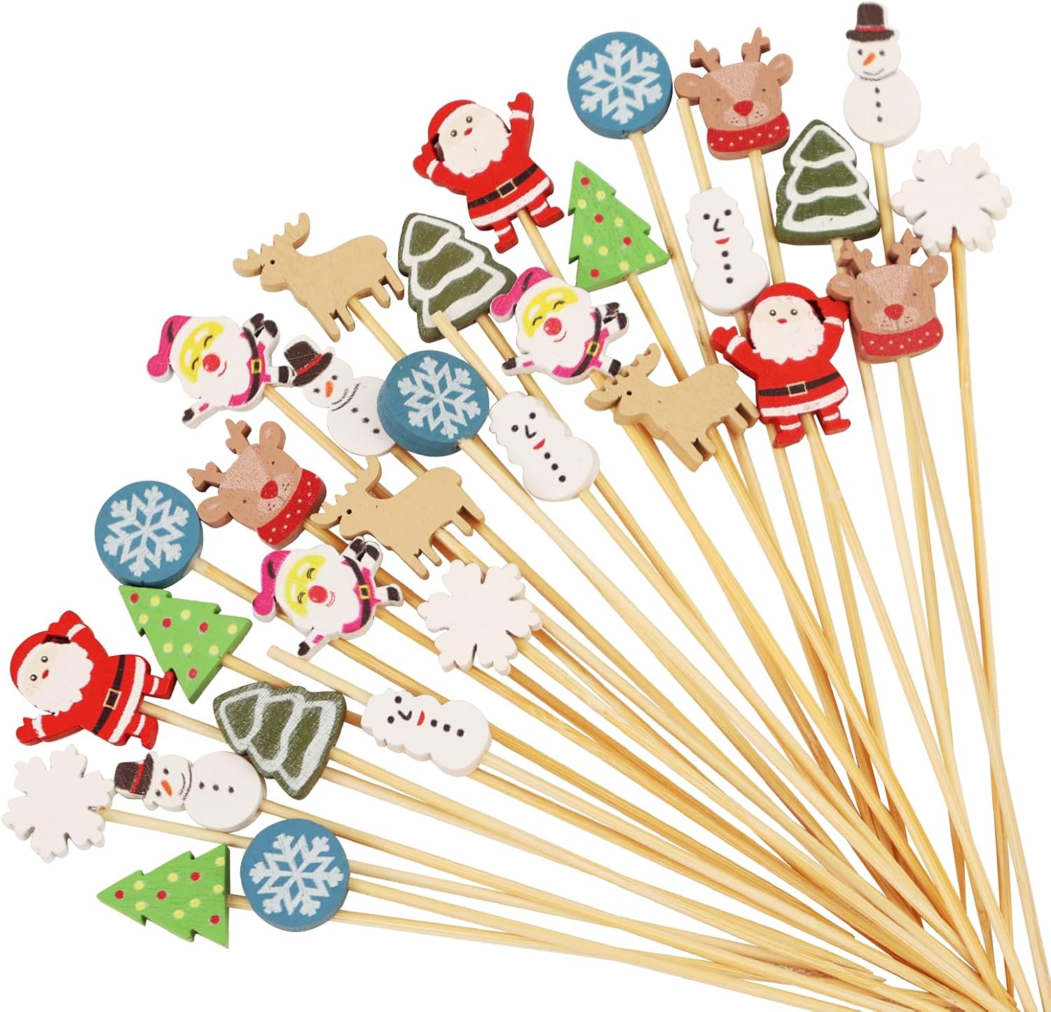 Winter Wonderland Cocktail Picks - Festive 100ct
