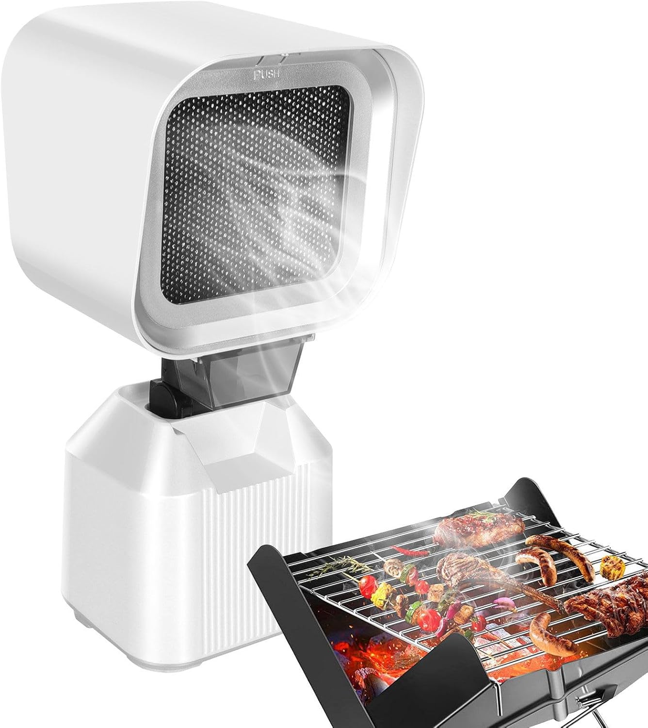Portable Range Hood for Indoor BBQ and RV Cooking Smoke Extraction