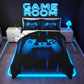 Gamer Comforter Set Full Size for Boys - Soft Gaming Bedding