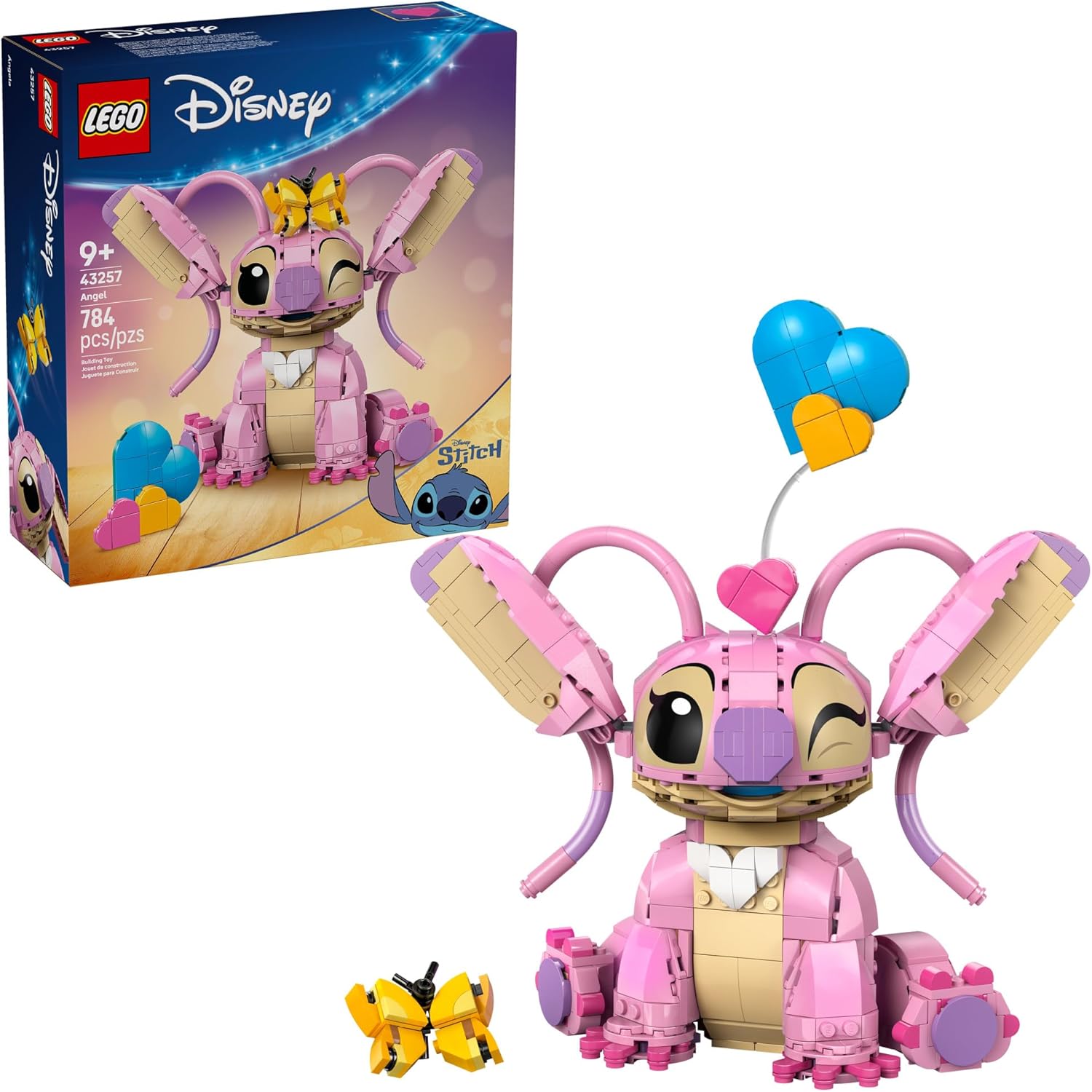 LEGO Disney Angel Lilo & Stitch Building Set for Kids Ages 9