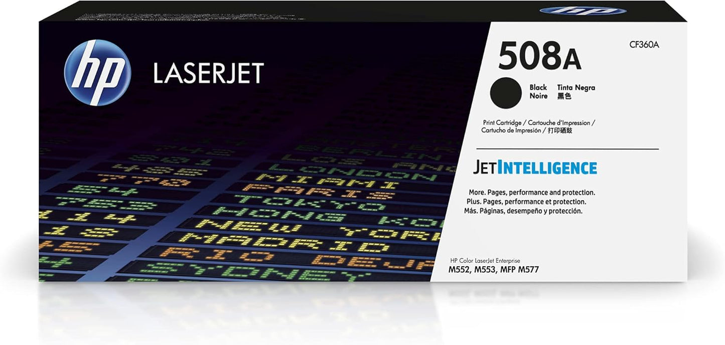 HP 508A Black Toner | Vibrant Prints Guaranteed