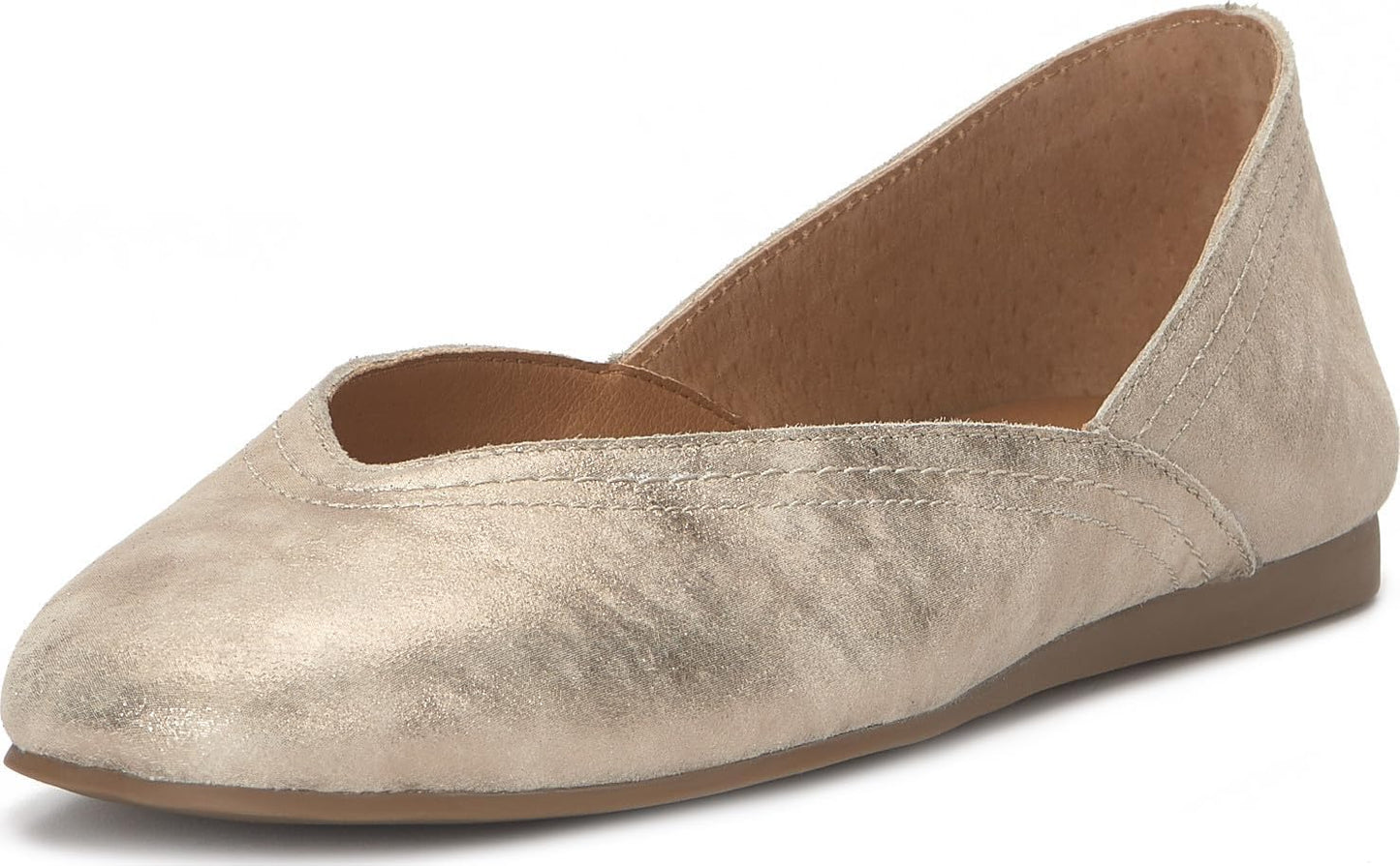 Lucky Brand Alba Ballet Flats: Stylish Square Toe Comfort