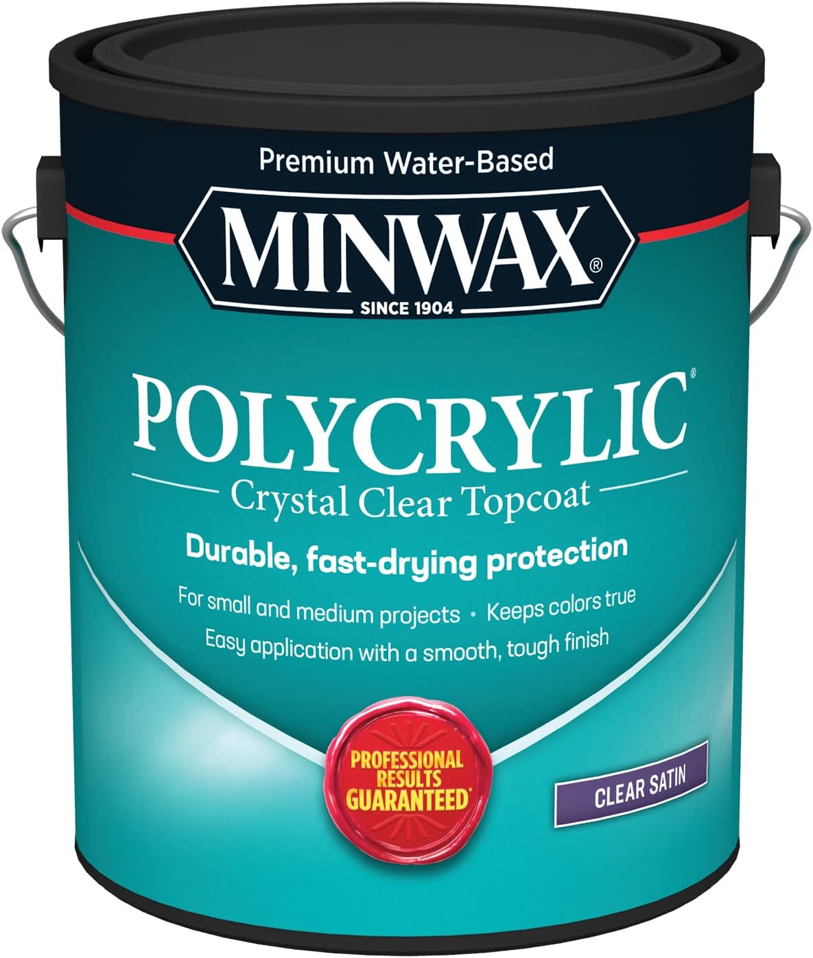 Minwax Polycrylic Protective Finish for Wood Surfaces 1 gal
