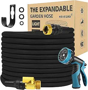 HEVEGRD Expandable Garden Hose 100 FT - Lightweight & Durable