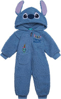 Disney Winnie the Pooh Mickey Mouse Lilo & Stitch Baby Zip Up Coverall