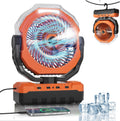 Portable Misting Fan 460ml WaterTank Rechargeable Battery Powered