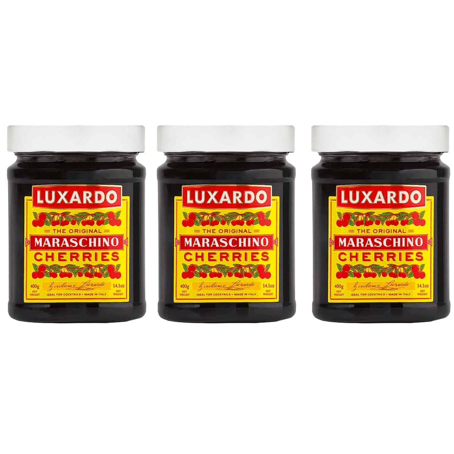 Luxardo Gourmet Cocktail Maraschino Cherries for Classic Drinks