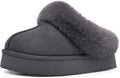 Fuzzy Platform Slippers for Women with Memory Foam - Cozy Elevation