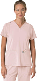 Carhartt Scrubs C13210 Women's Force Cross-Flex V-Neck - Durable wick