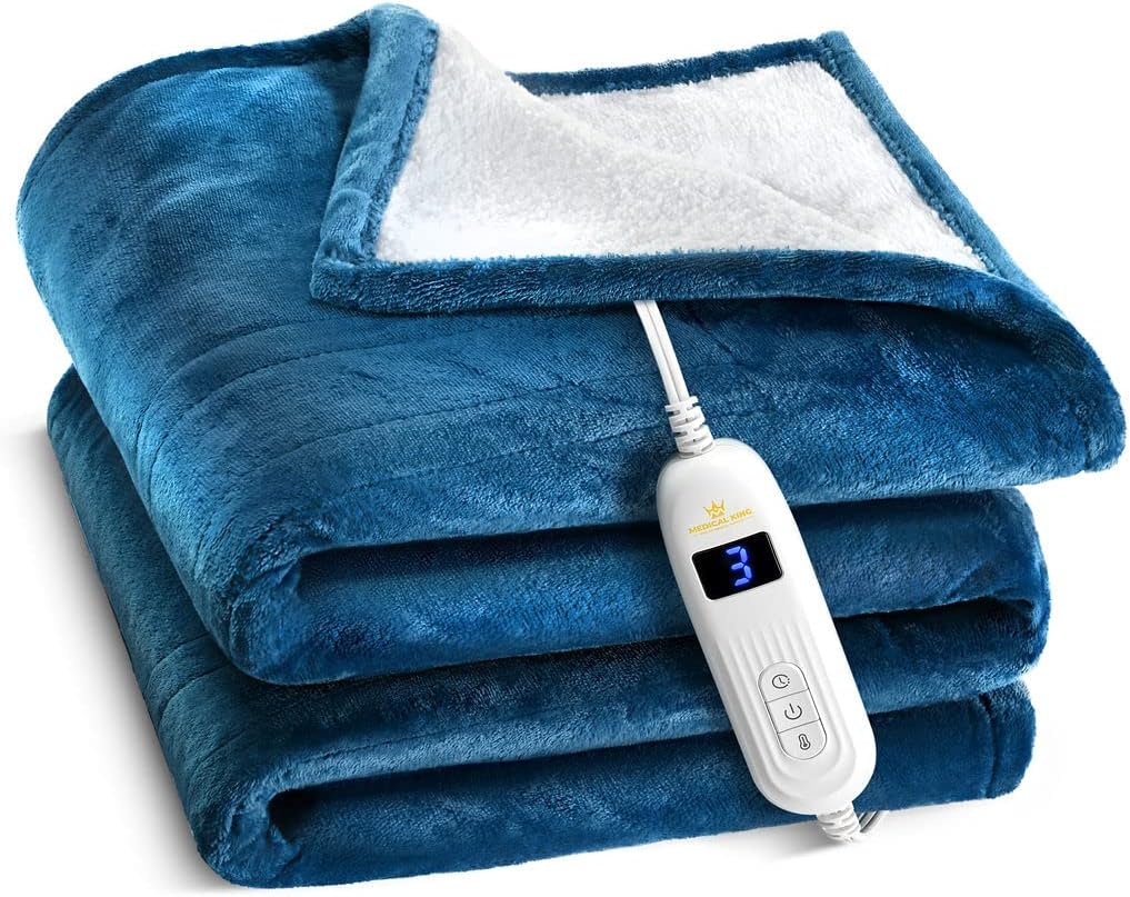 Medical king Heated Blanket for Comfort and Fast Heating