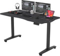 Height Adjustable Electric Standing Desk 55 x 24 in - Stable Sit-Stand