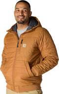 Carhartt Men's Rain Defender Relaxed Fit Hooded Jacket - Durable