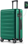 Medium Checked Luggage 24 Inch - Lightweight Hard Shell Carry-On